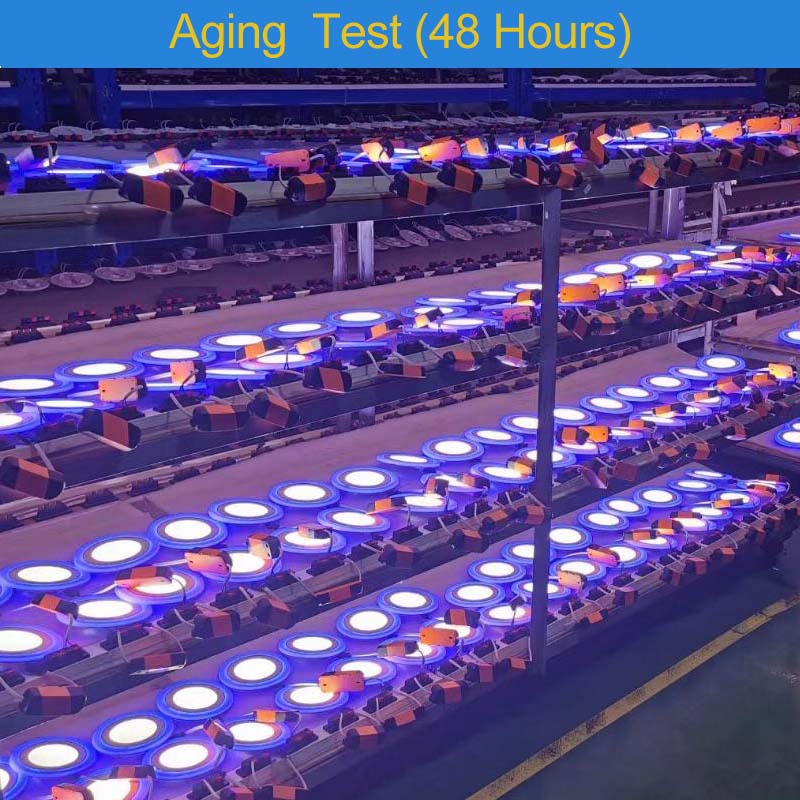 Prueba de envejecimiento de doble color