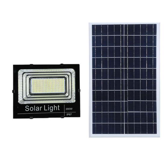 Luces de inundación llevadas solares al aire libre de alta calidad de 100w 200w 300w 400w