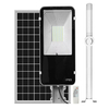 Farola solar exterior 150W Lámpara de calle dividida con control remoto con poste