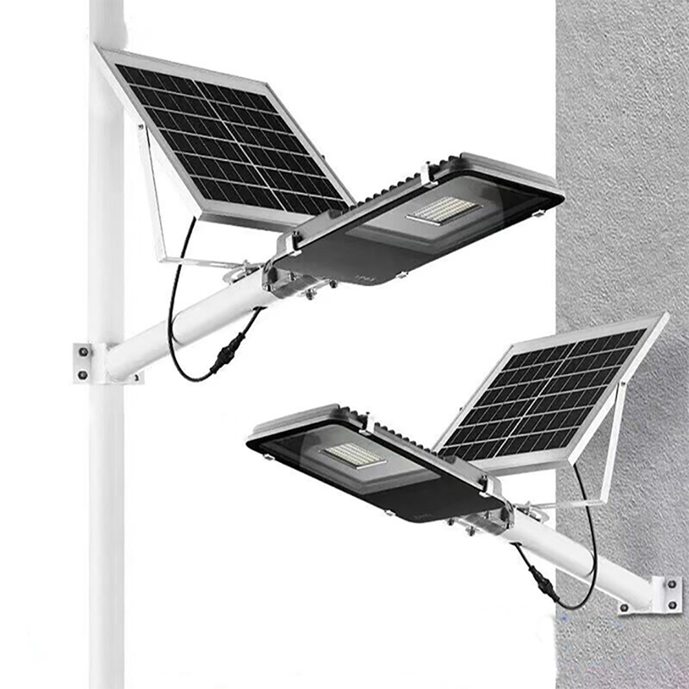 Exterior Ip65 Aluminio Smart Split Farola lámpara solar 100W