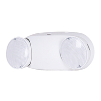 Batería de fuego recargable automática Supcupación gemela de doble cabeza Luz de emergencia de emergencia