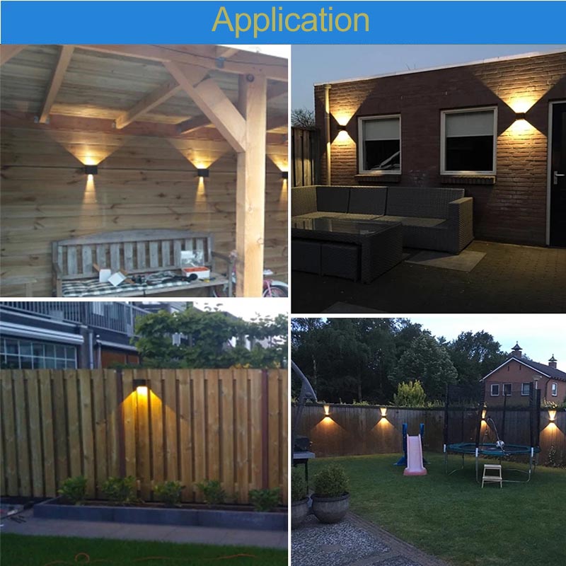 Aplicaci&oacute;n de luz de pared LED