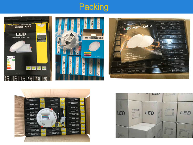 Embalaje de doble color