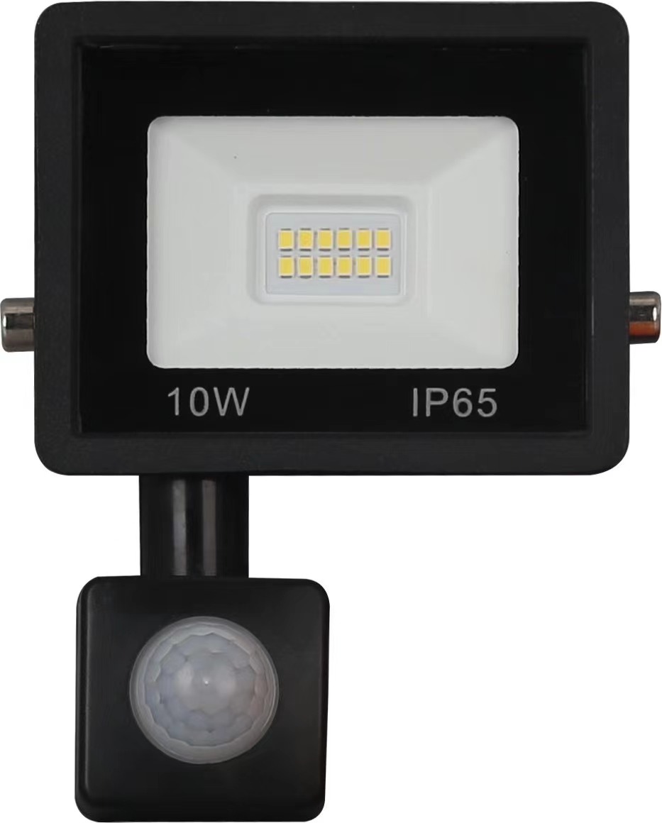 Sensor de movimiento PIR Luz de inundación LED Reflector de reflector LED